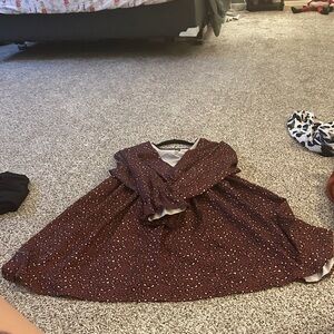 Charming Maroon Women’s Dress